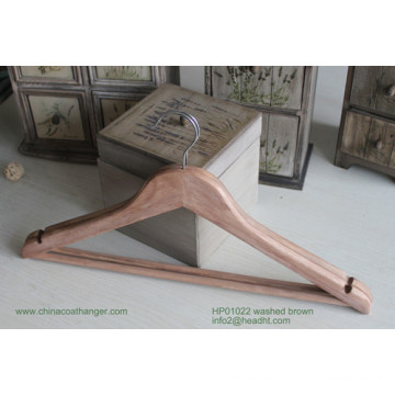 Cheap Wooden Hanger, Wooden T-Shirt Hanger, Popular Hanger